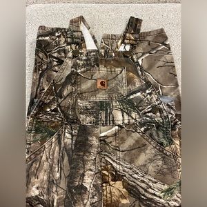 3T Carhartt Camo Overalls